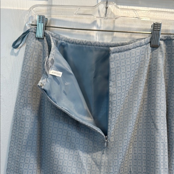 Tahari 4 Pale Blue Pencil Skirt - Picture 10 of 11